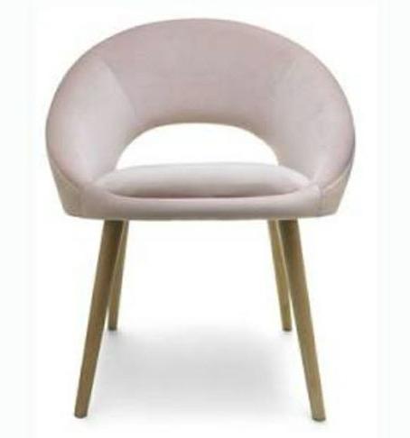 Kmart pink 2025 velvet chair