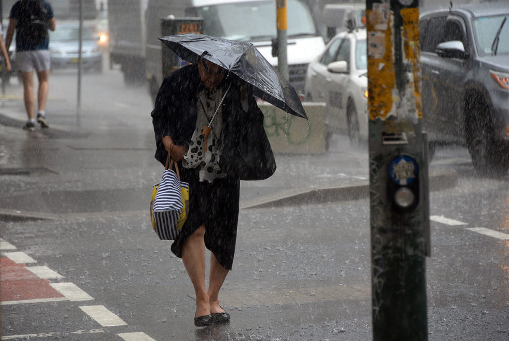 Don’t put away your umbrellas just yet Sydney, the rain ain’t over