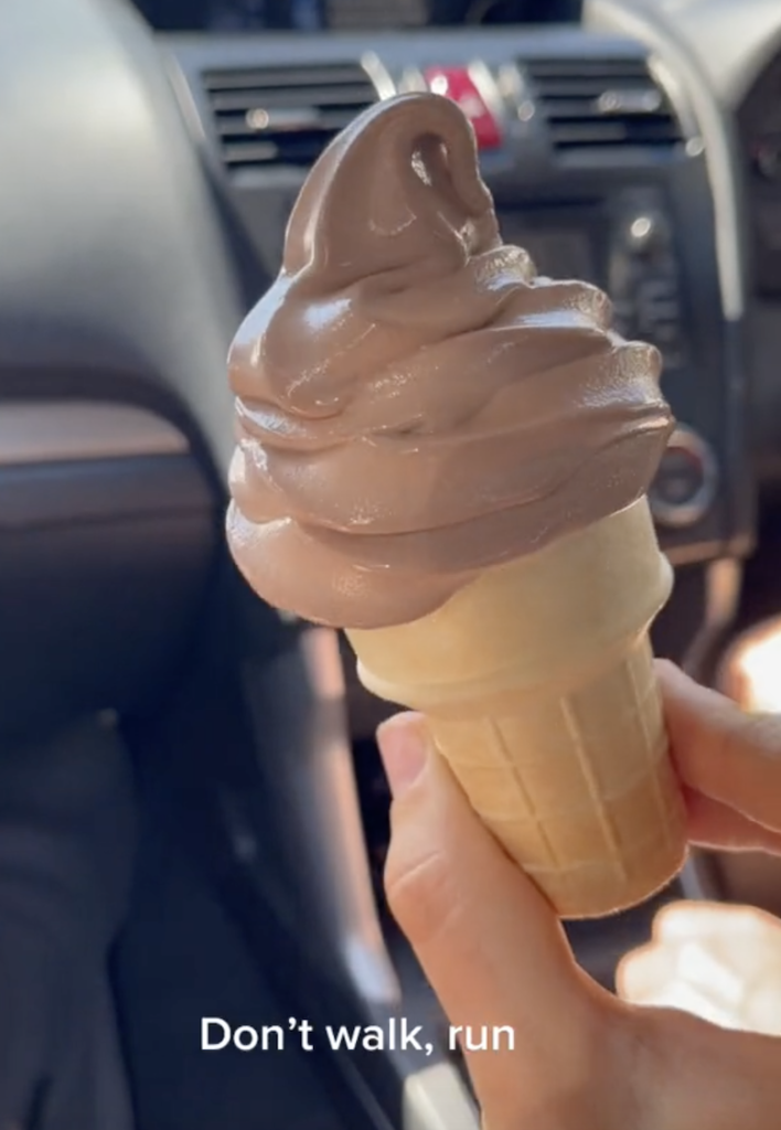 Hot Damn! Macca’s Is Trialling Chocolate Soft Serve Ice Cream