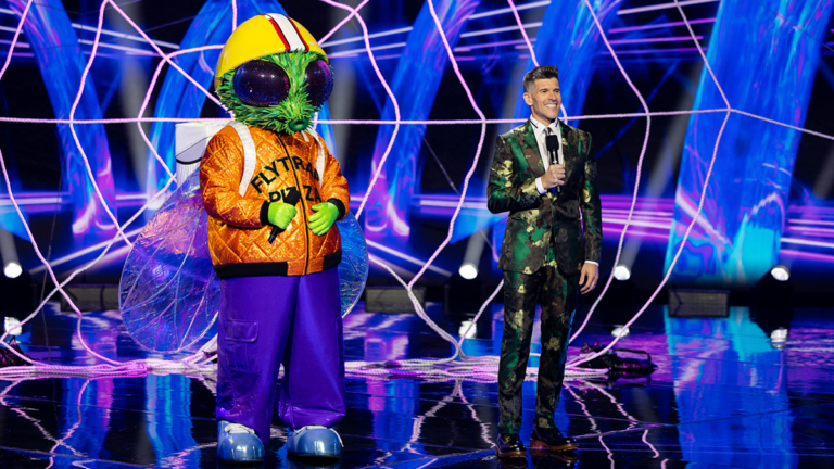 The Masked Singer’s Blowfly Unmasked With Two Panelists Guessing Correctly