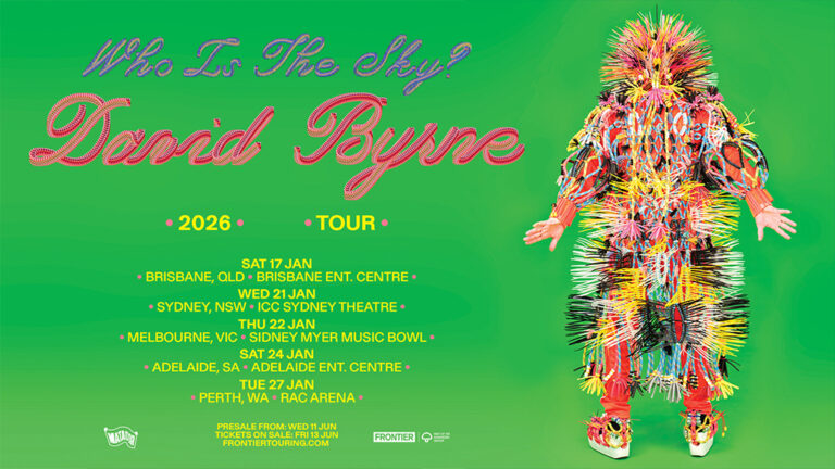 David Byrne “Who Is The Sky?” Tour 2026